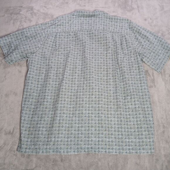 Lot Of 2 LL Bean Shirt Mens XL Loop Collar Bamboo Buttons Camp Aztec Inca Tribal - Picture 10 of 10